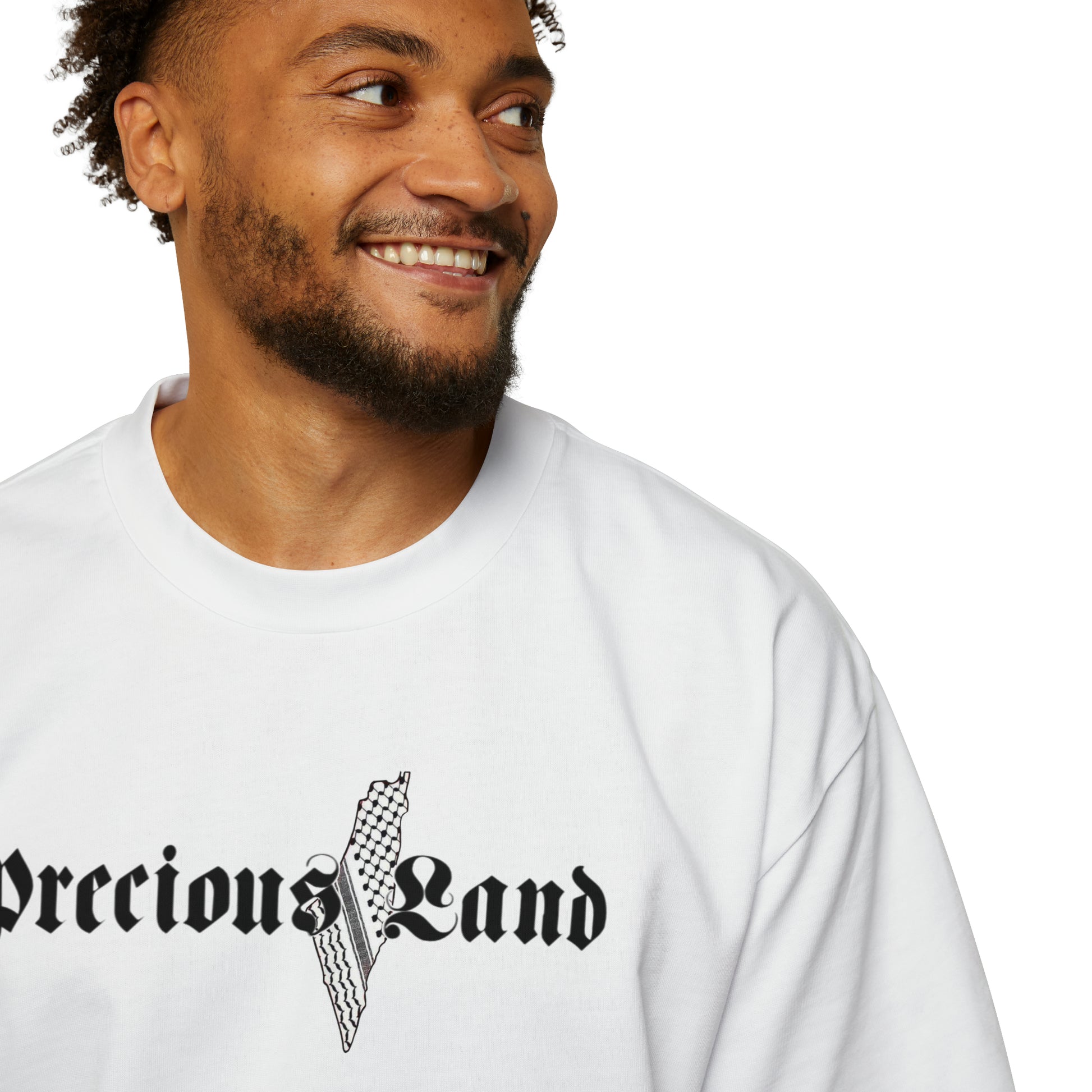 Oversized Tees Men - Palestine Tee | Precious Land