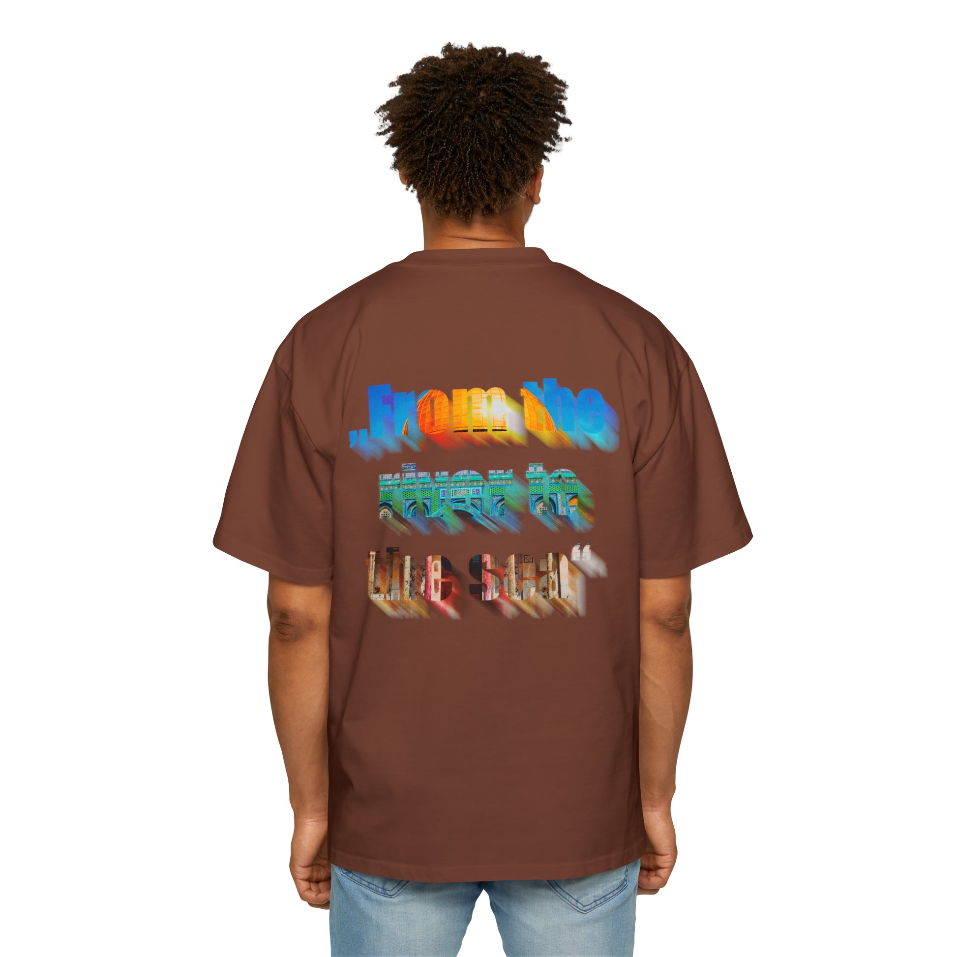 Men Oversized Tees - Palestinian T-shirt | Precious Land