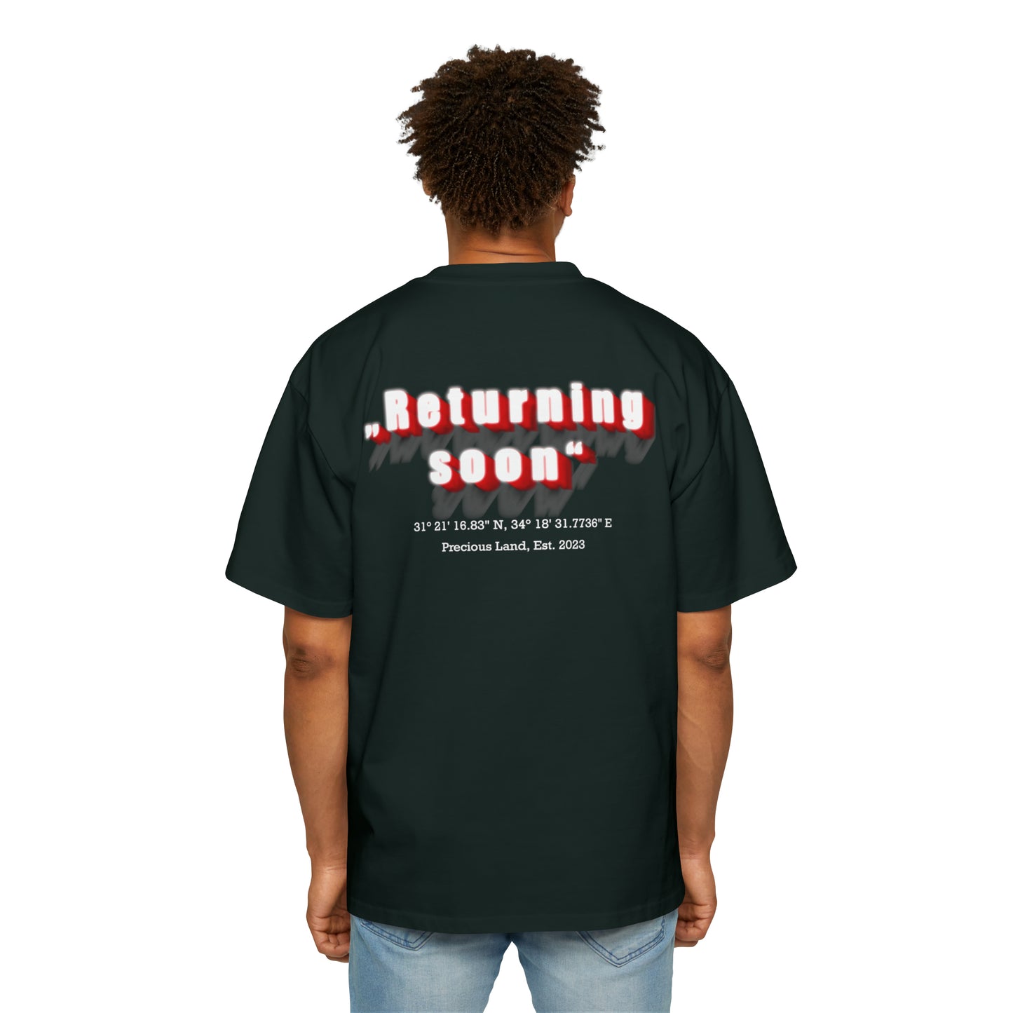 Returning soon 3D - Oversized Tee