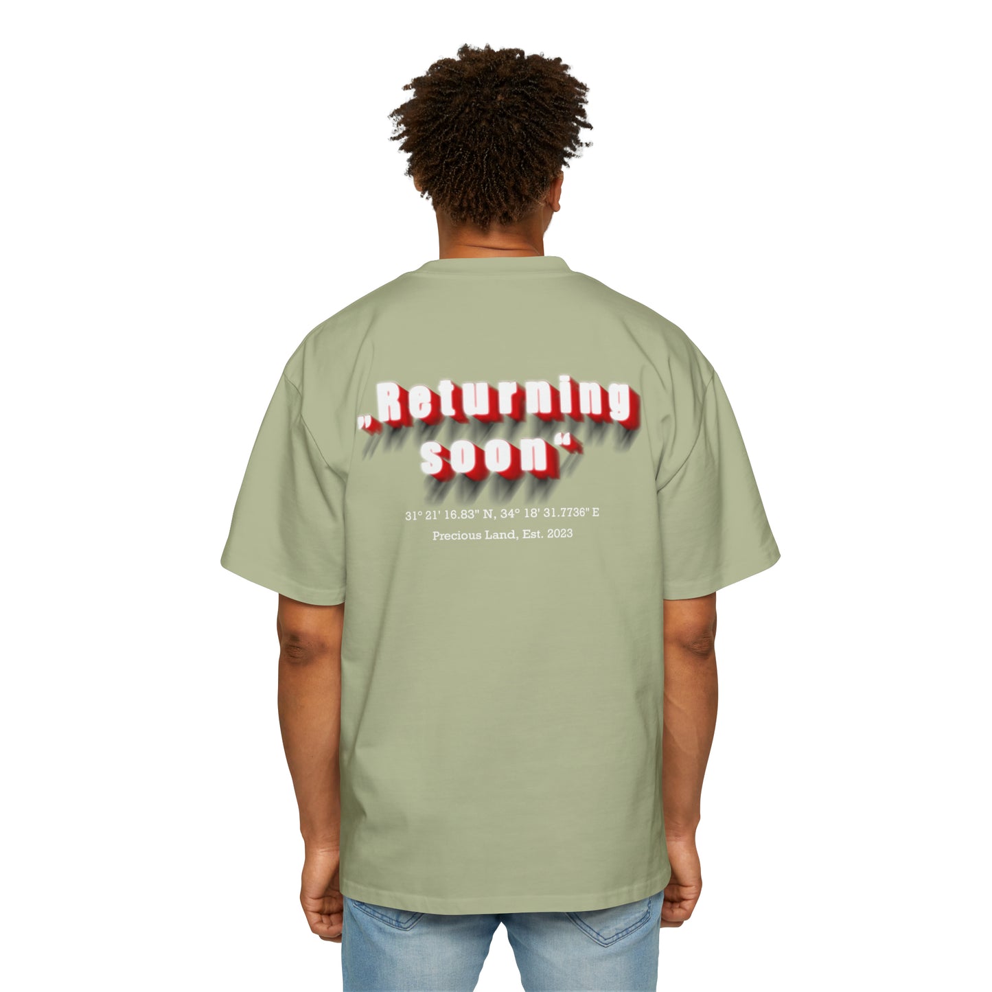 Returning soon 3D - Oversized Tee