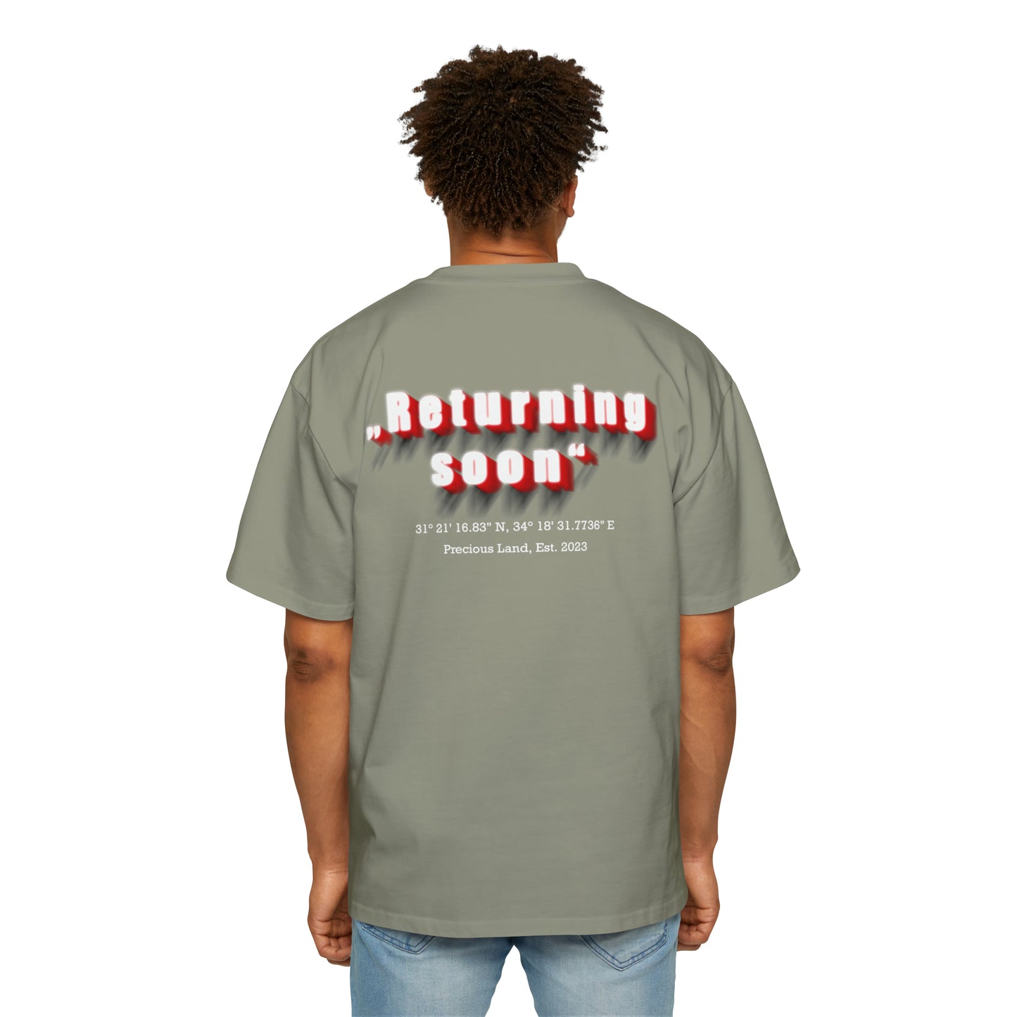 Returning soon 3D - Oversized Tee