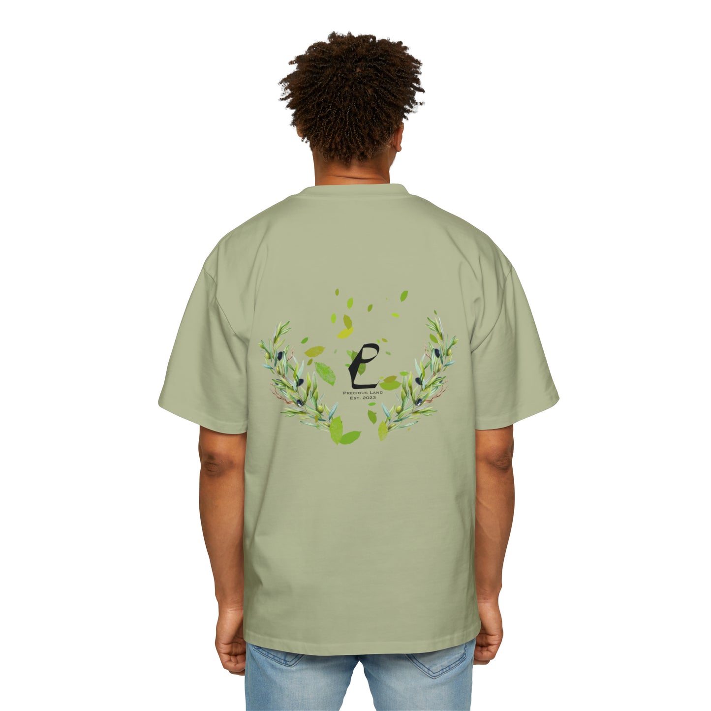 Olive Leaves - Oversized Tee