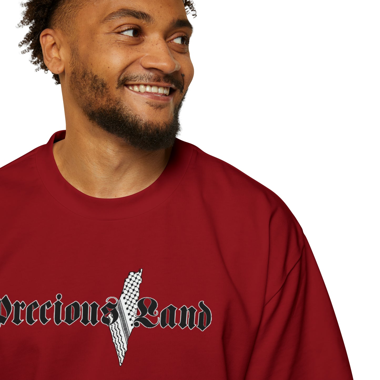 Men's Arabic T-shirt - Palestine Clothing | Precious Land