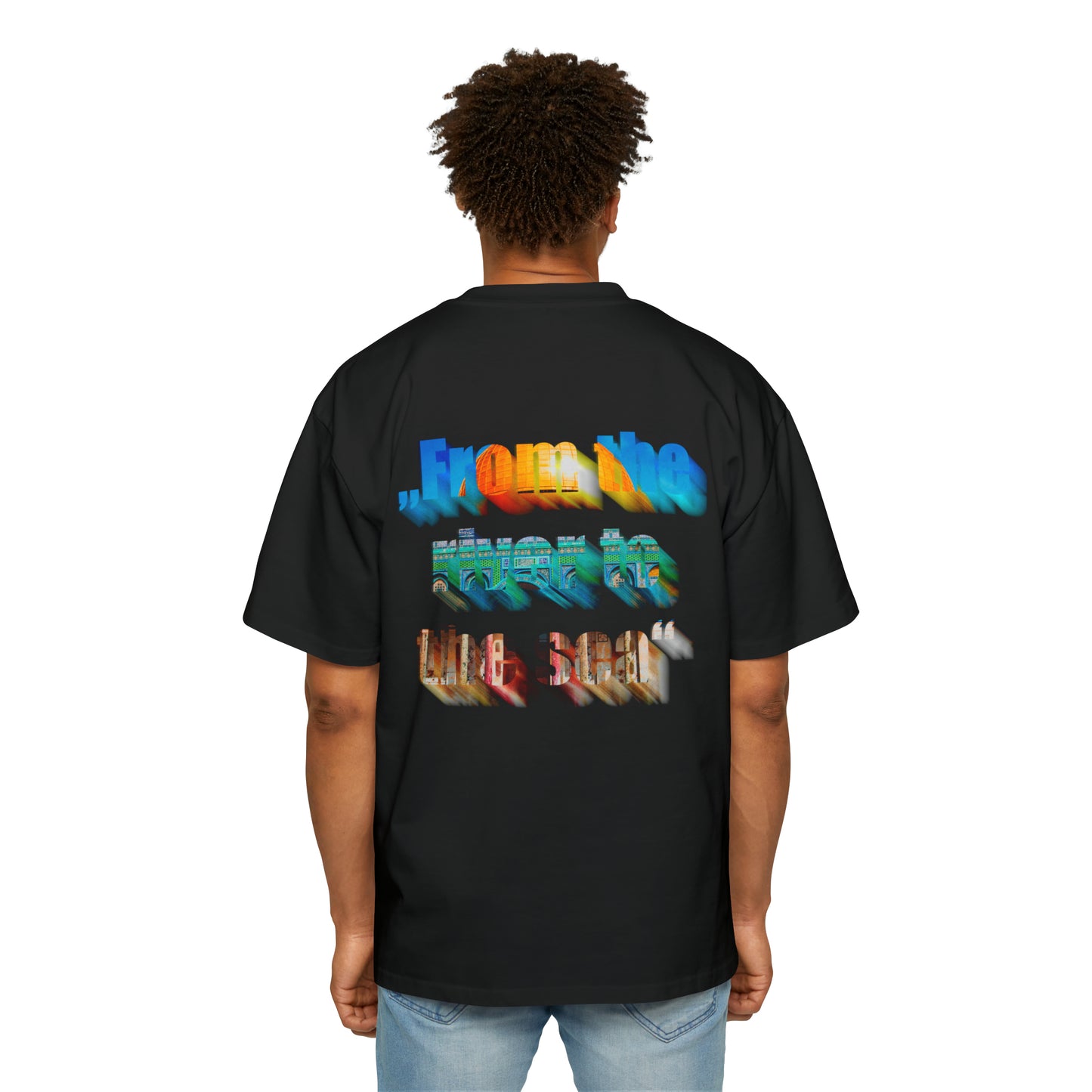 Men Oversized Tees - Palestinian T-shirt | Precious Land