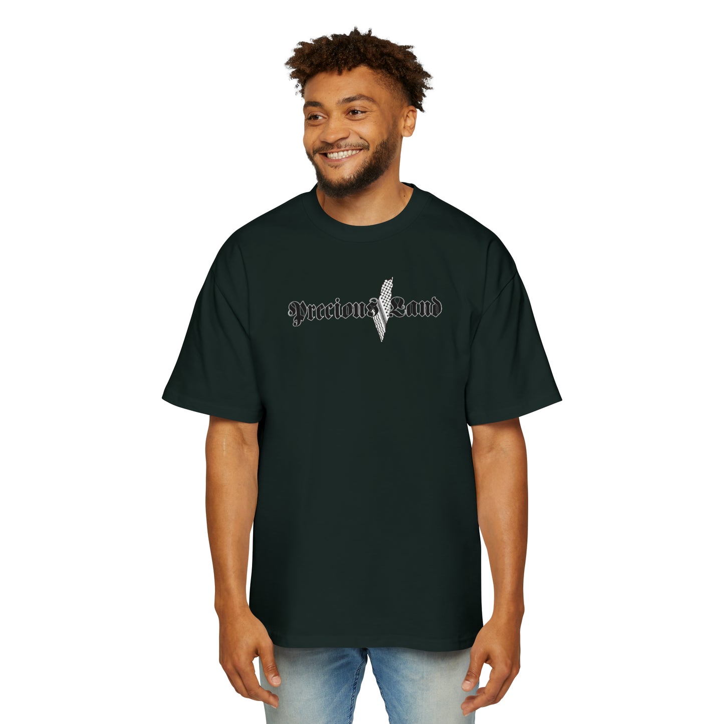 Men's Arabic T-shirt - Palestine Clothing | Precious Land