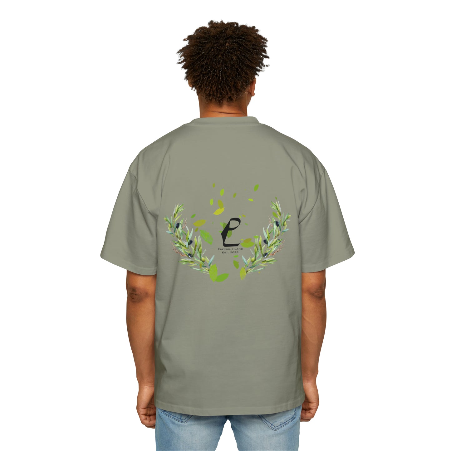 Olive Leaves - Oversized Tee