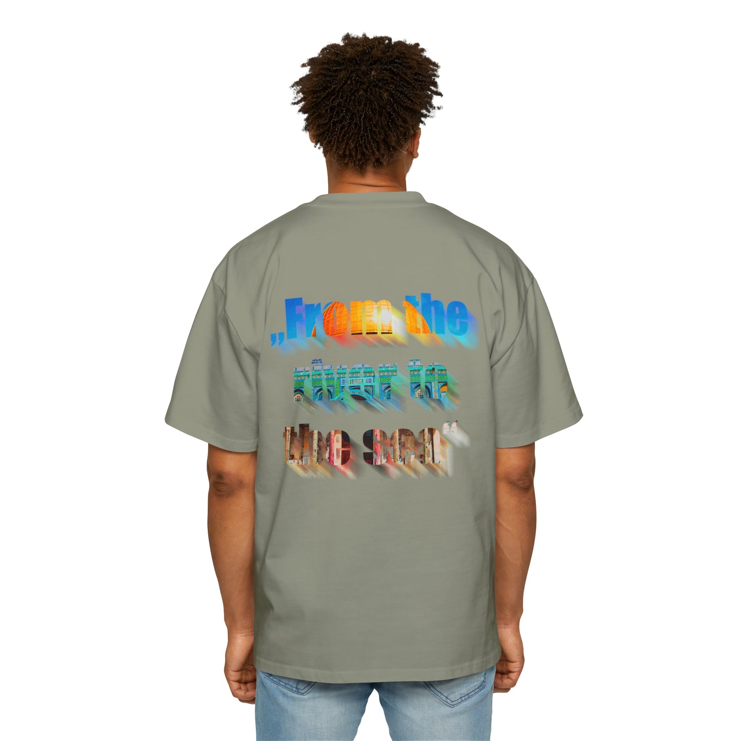 From The River To The Sea - Oversized Tee