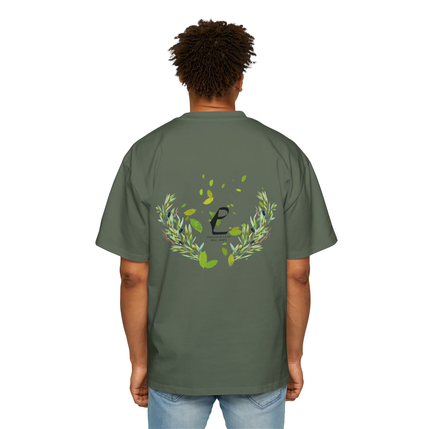 Olive Leaves - Oversized Tee