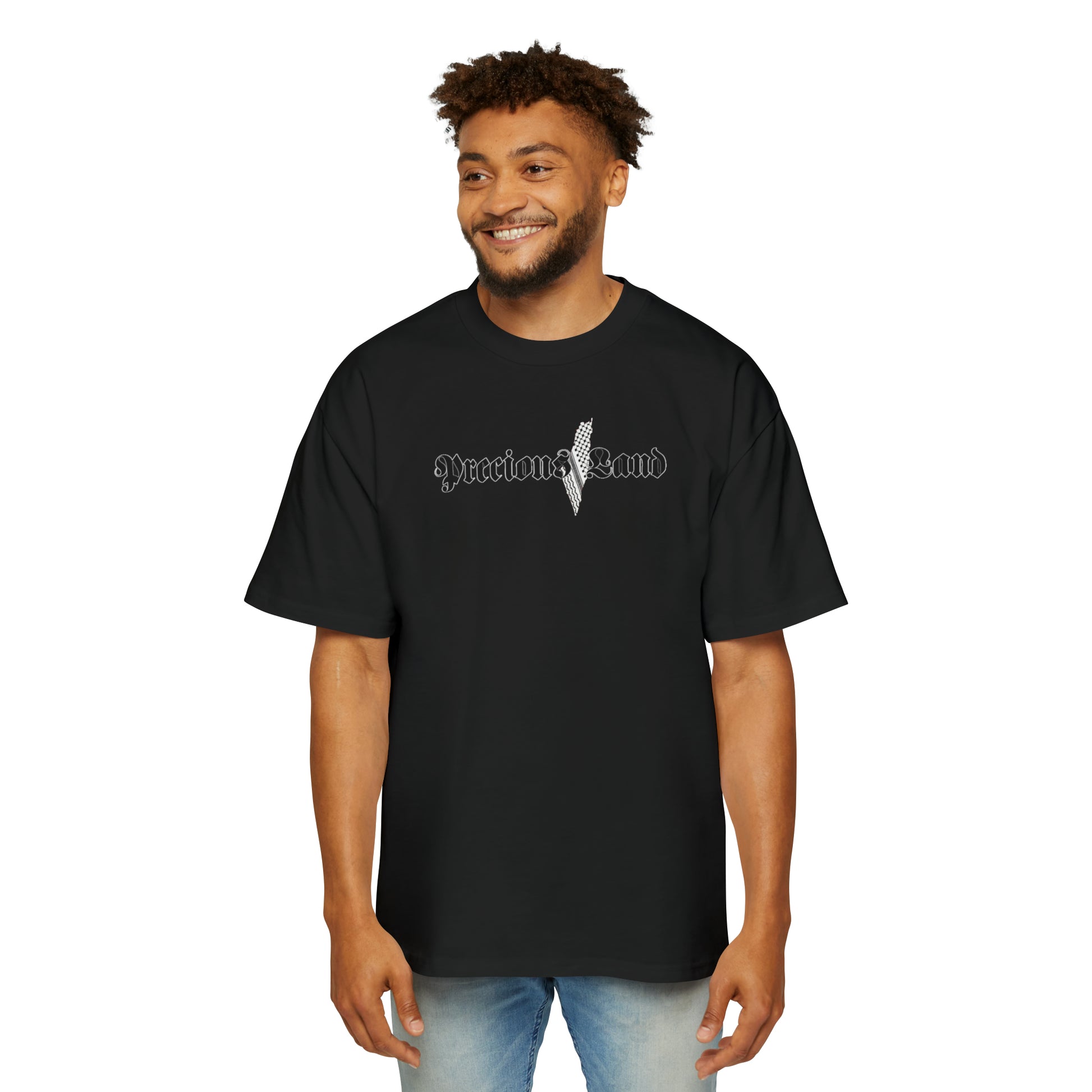 Oversized Tees Men - Palestine Tee | Precious Land