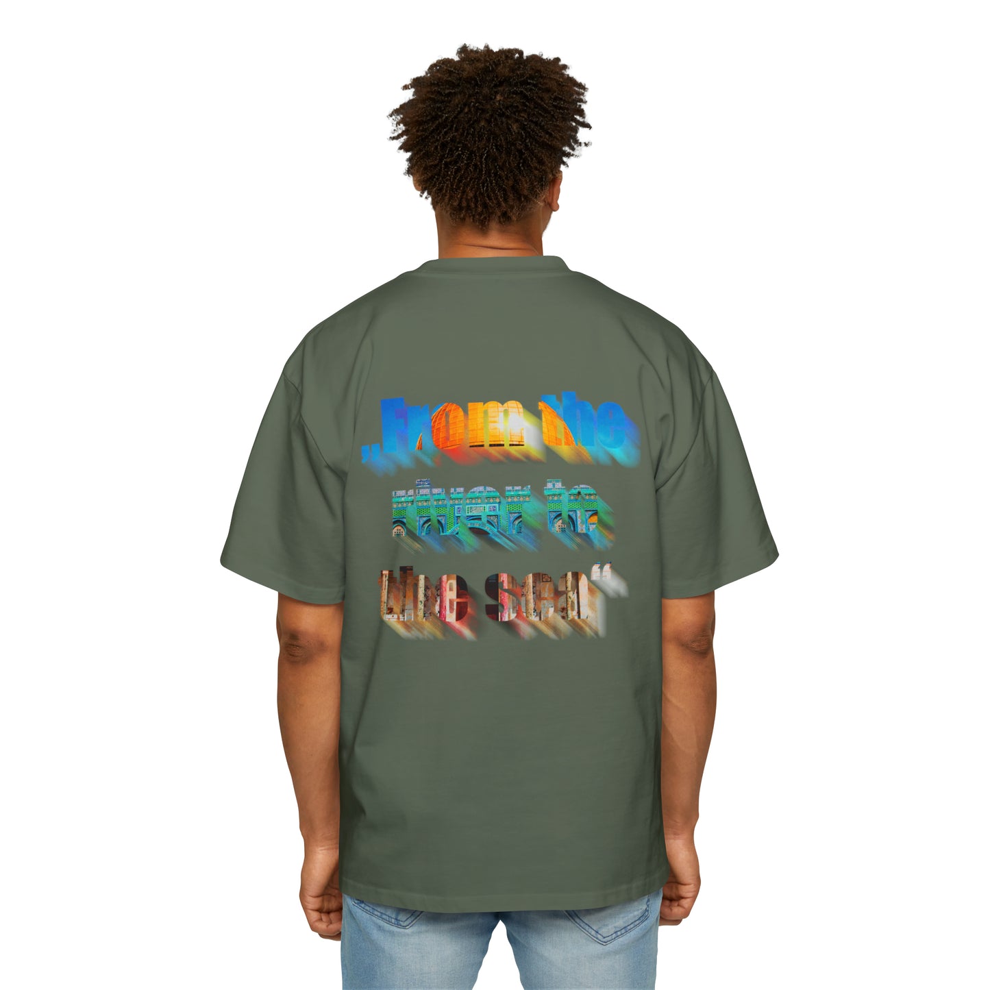 From The River To The Sea - Oversized Tee