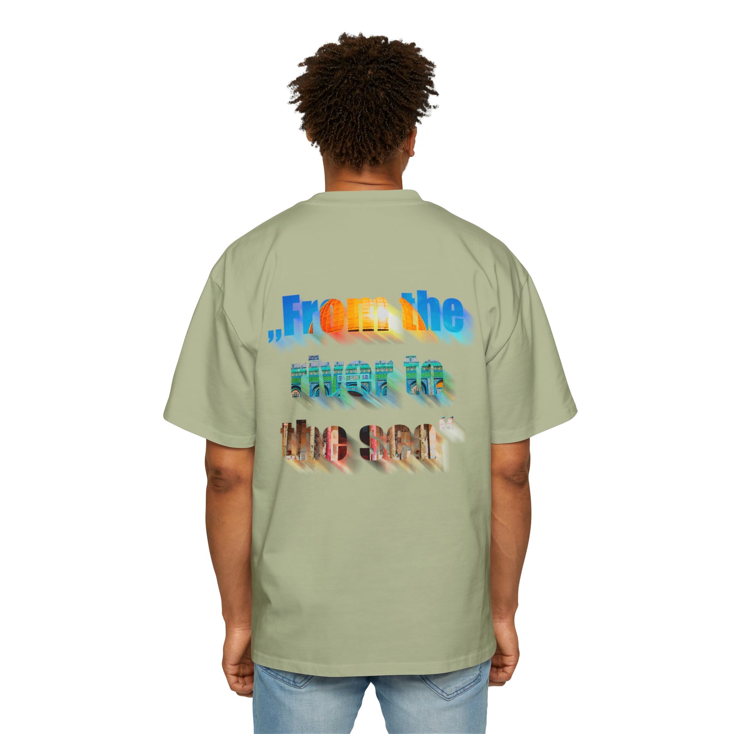 From The River To The Sea - Oversized Tee